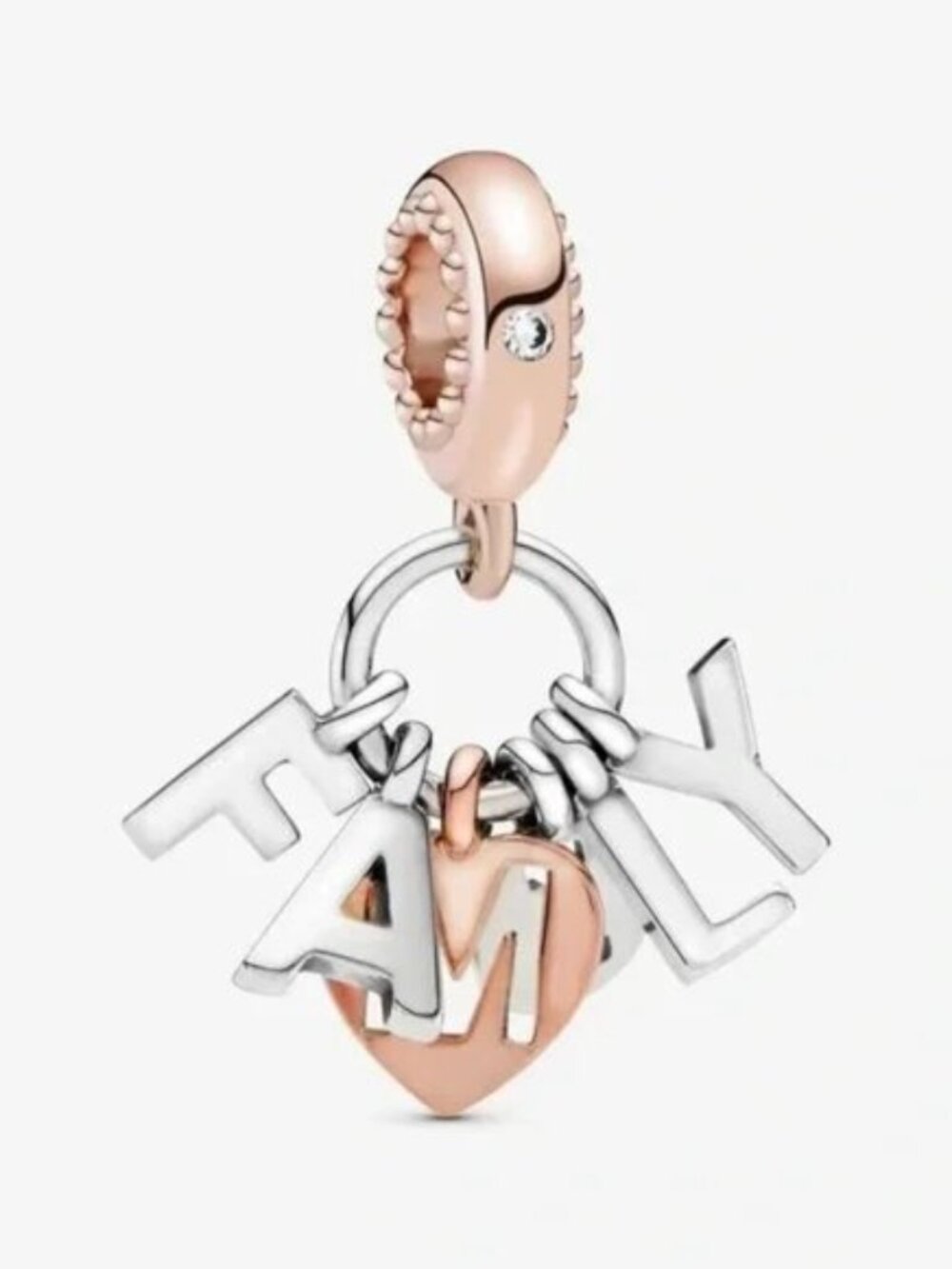 Pandora Family Letters Dangle Charm